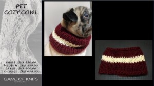 Pet Cozy Cowl.